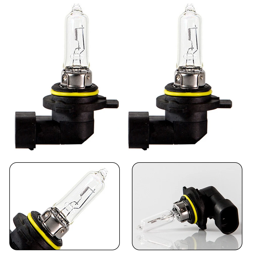 2x 9012 12V55W Correct Connector Version Halogen Lamp Headlight High Performance High Quality Practical To Use