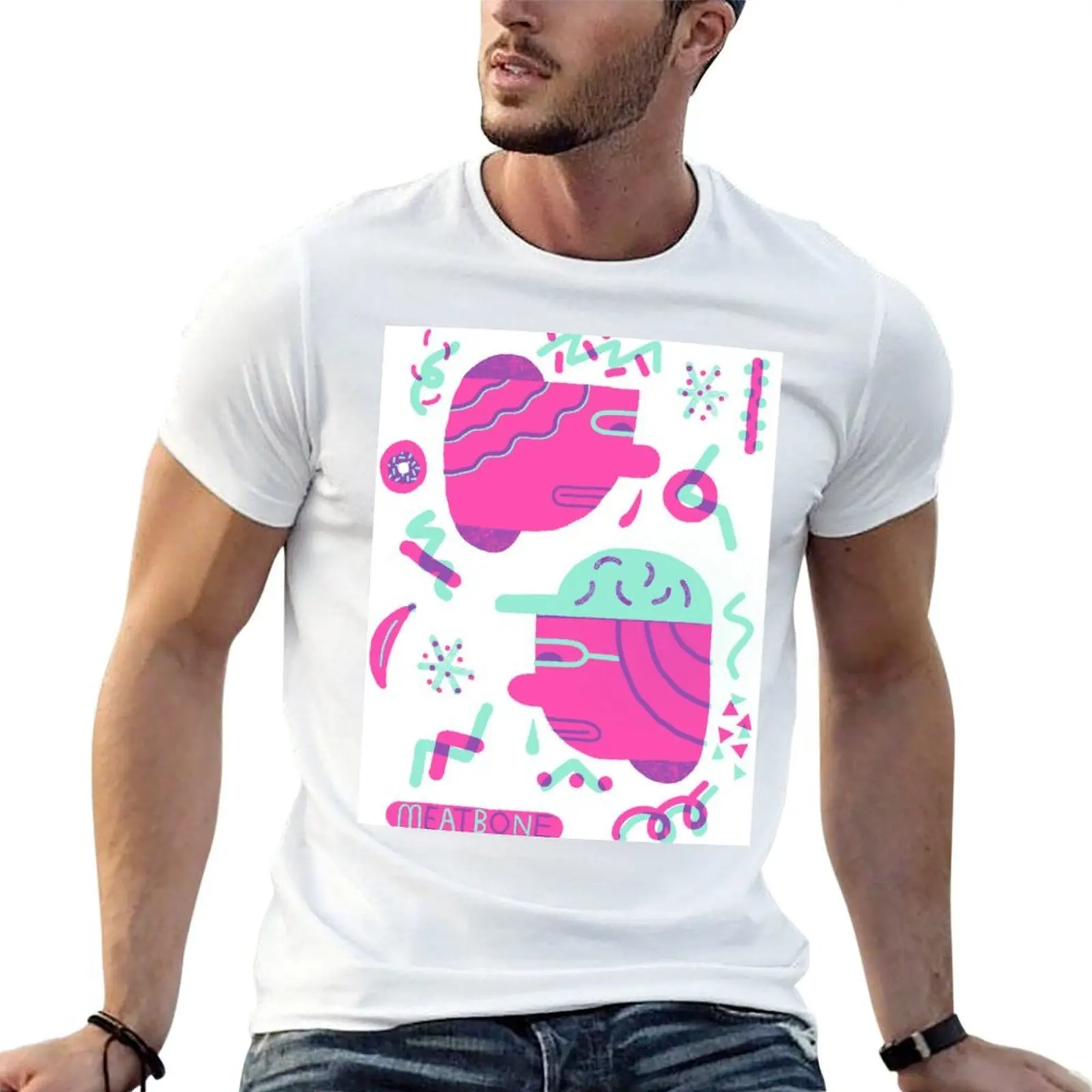 

Funky Heads T-Shirt t shirt man luxury t shirt man plain t shirts for man pack white T-shirt
