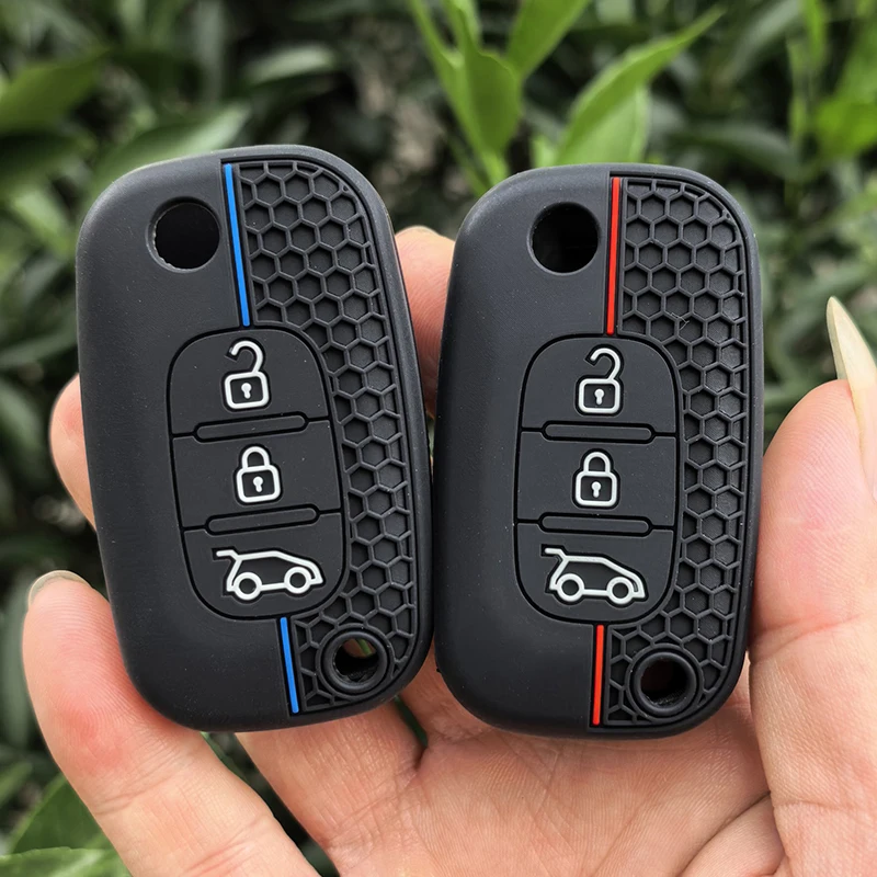 For Renault 2016 Megane 3 Fluence Car Key Case for LADA Priora Kalina Granta Xray for BENZ Smart Fortwo 453 Forfour 2015 - 2017