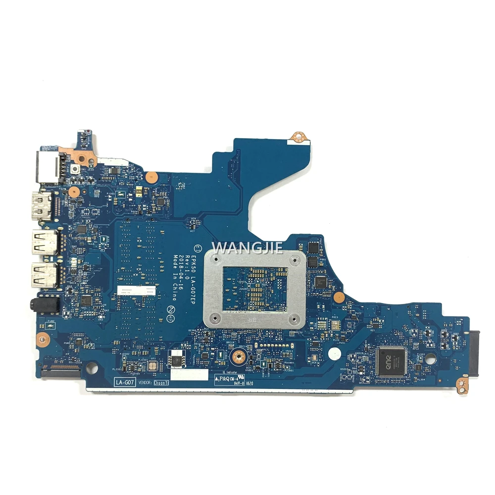 Placa base para ordenador portátil HP 15-DA, L20374-601, L20374-001, EPK50, LA-G07EP, CPU, FUNCIONA AL 100%