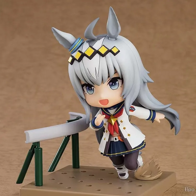 Nendoroid Anime Figure 2101 Oguri Cap Umamusume Pretty Derby Posable Interchangeable Face Boxed Collectible Desktop Decoration view 2