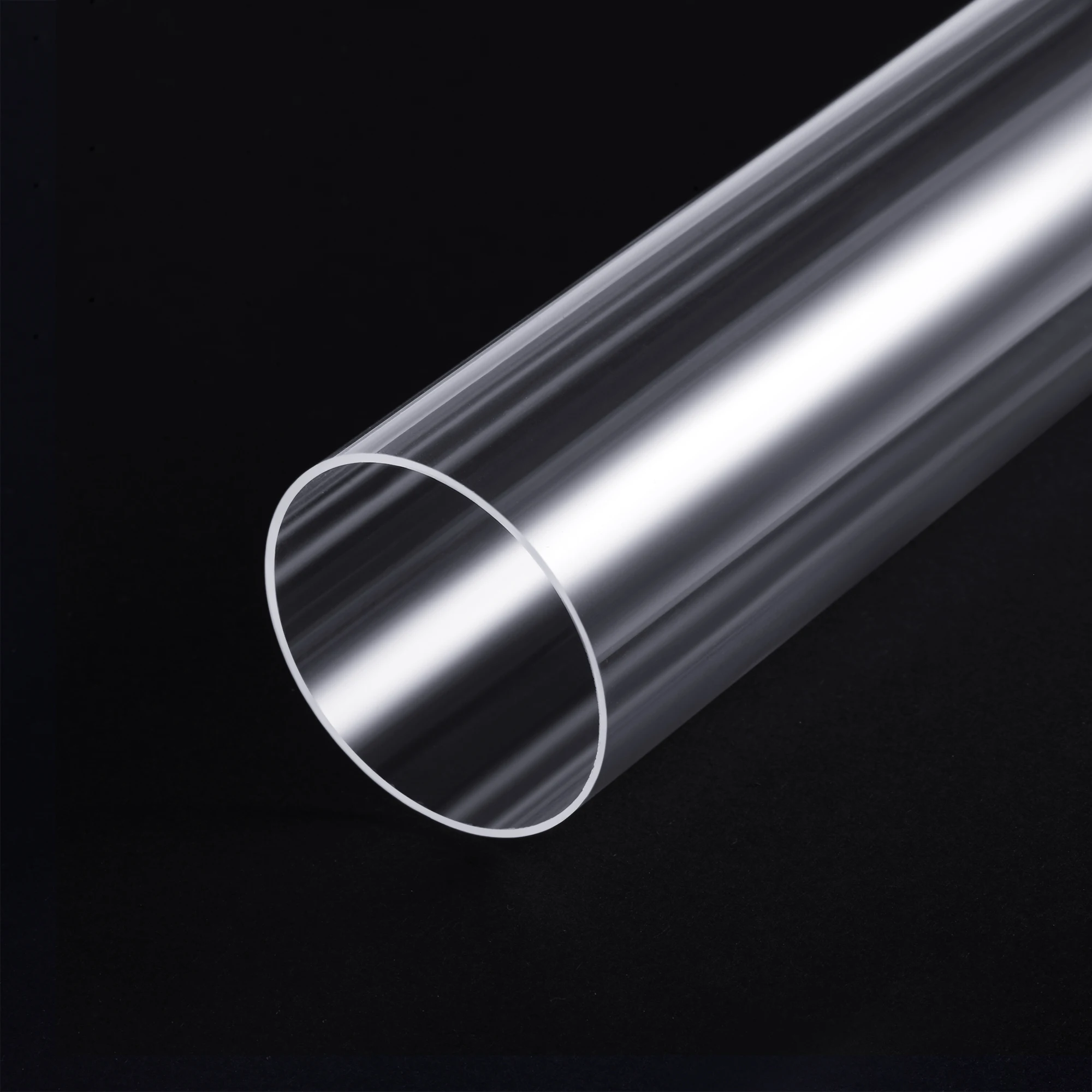 1/2/3/4Pcs 0.4m/0.5m Clear Rigid PVC Pipe Transparent PVC Tube for Aquarium Fish Tank DIY Tube Model Accessories Cable Sleeve