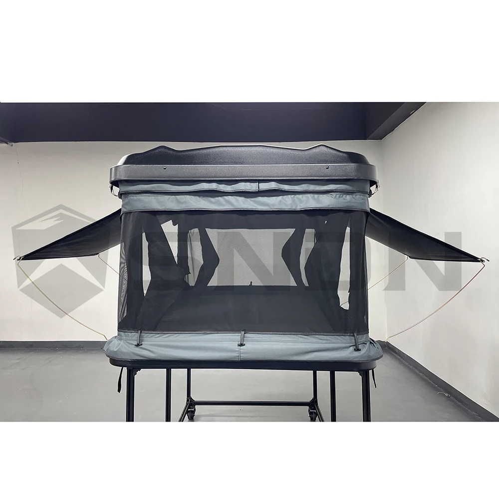 Quick Setup Waterproof Lightweight Traveling ABS Hard Shell Rooftop Tent 4 Person 4x4 Car Roof Top Camping Tent Large Space