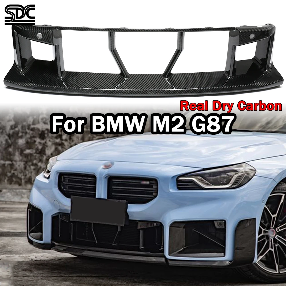 

Нижние центральные решетки бампера для BMW M2 G87 CS 2023+ Auto Real Prepreg Сухая передняя решетка из углеродного волокна M Performance Style