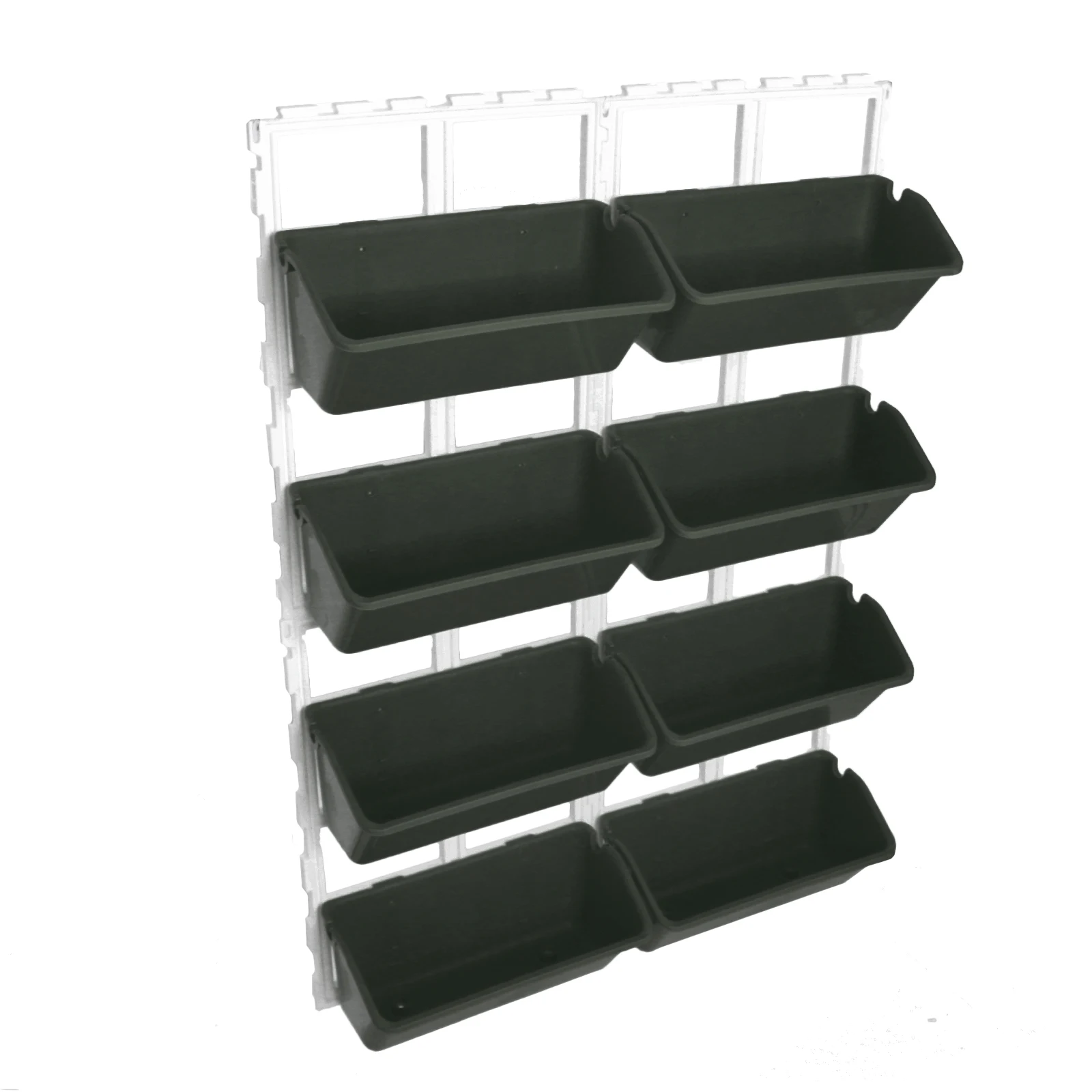 Hangende plantenbakstandaard met schephaken, kabelbinders en bloempotten voor dekken, veranda's, balkons, tuinen Uitstekend laadvermogen