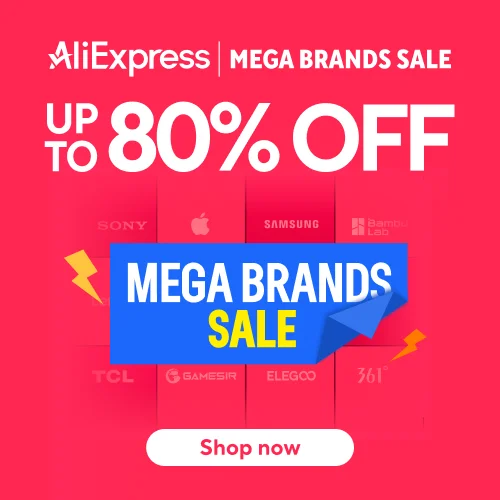 AliExpress Mega Brands Sale