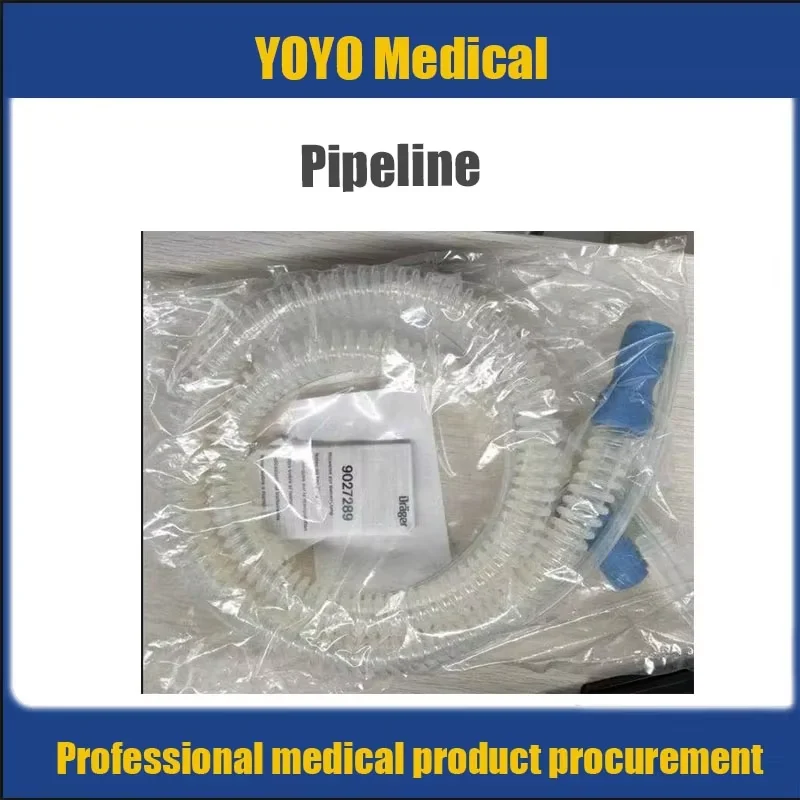 Tubo original do circuito da tubulação da máquina Oxylog2000 Oxylog3000 do respirador de Drager