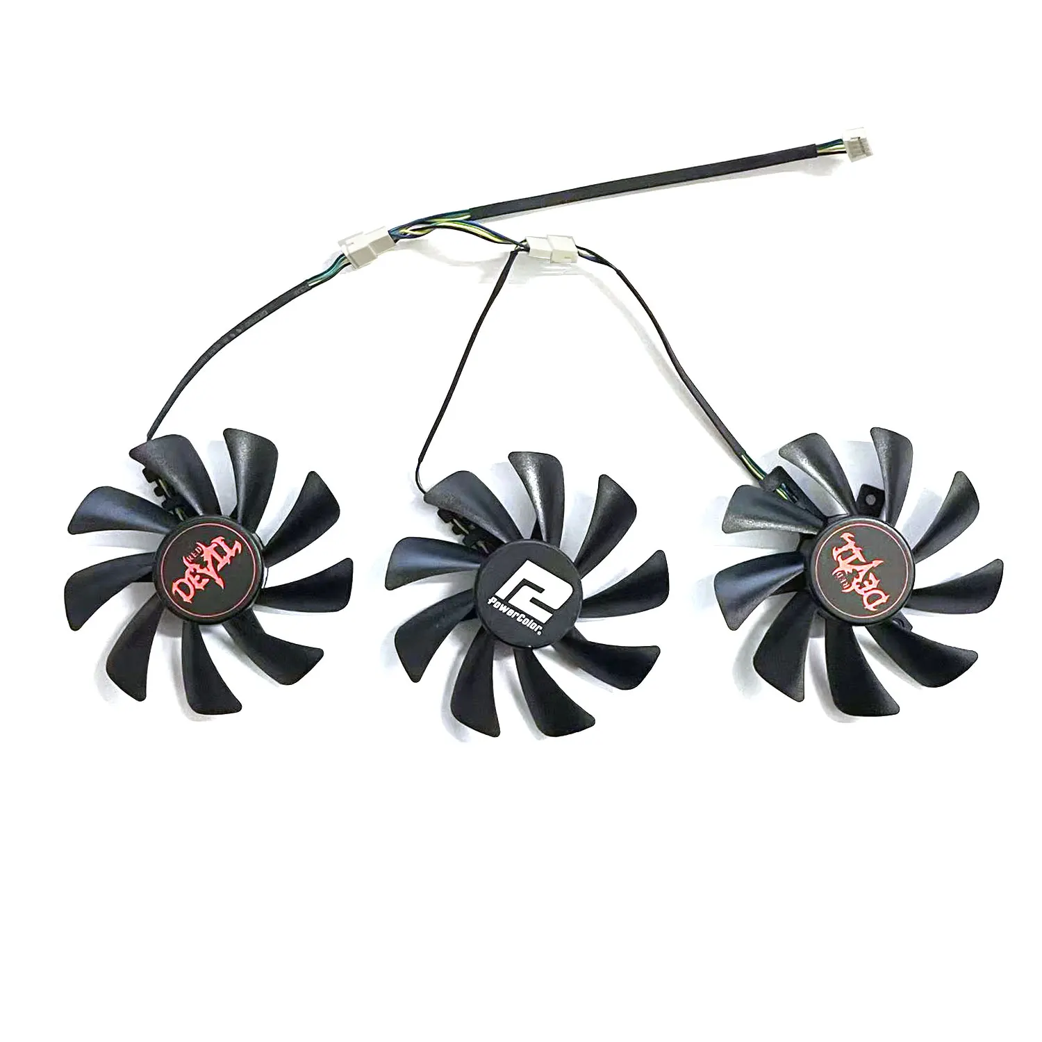 Совершенно новый вентилятор графического процессора 85 мм 4PIN CF9015H12S RX5700 5700XT для видеокарты Powercolor Radeon Rx5700 5700xt Red Magic