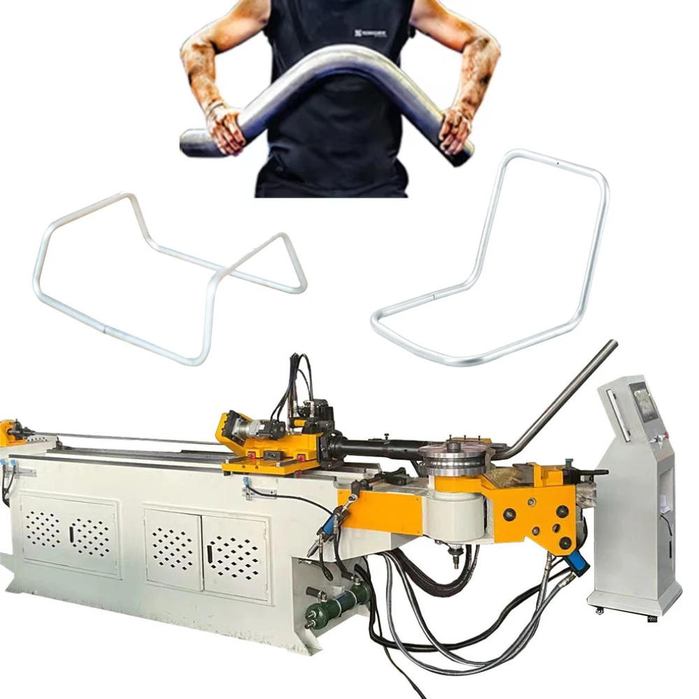 

New 38CNC CNC Pipe Bending Machine For Building Engine Exhaust Metal Stainless Steel Plastic Alloy Pipe Bending Machine