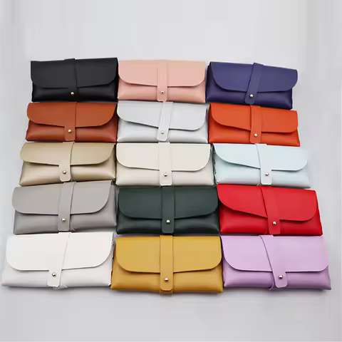 Glasses Case Leather Glasses Bag Glasses Protective Case Women Men Portable Sunglasses Box Eyewear Accessories Eyeglasses Pouch
