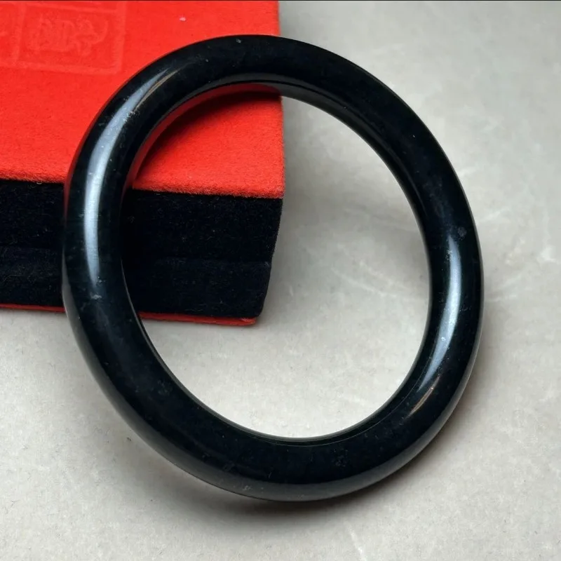 強力な磁気ラウンドバーブレスレット,ステンレスリングボディアクセサリー,ブラックメタルトナー,インクグリーン翡翠