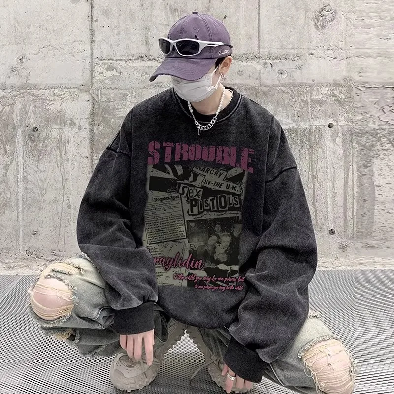 

Мужская толстовка с капюшоном Heavyweight 300 Pou Qingdao Jimo Waed American Sle, мужская толстовка оверсайз для пар, теплая ткань из полиэстера с принтом...