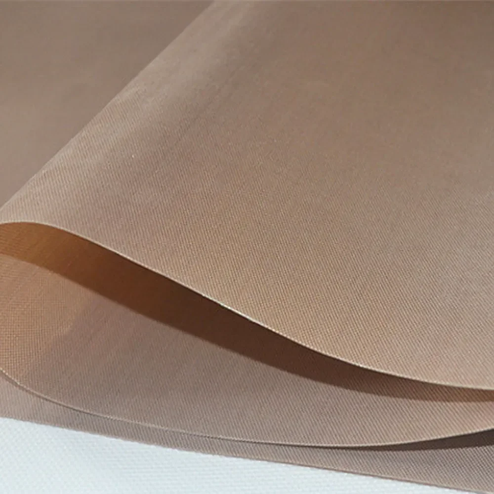 1m2 PTFE Tefloning High Temperature Fabric Cloth Film Strip 0.13mm to 0.3mm