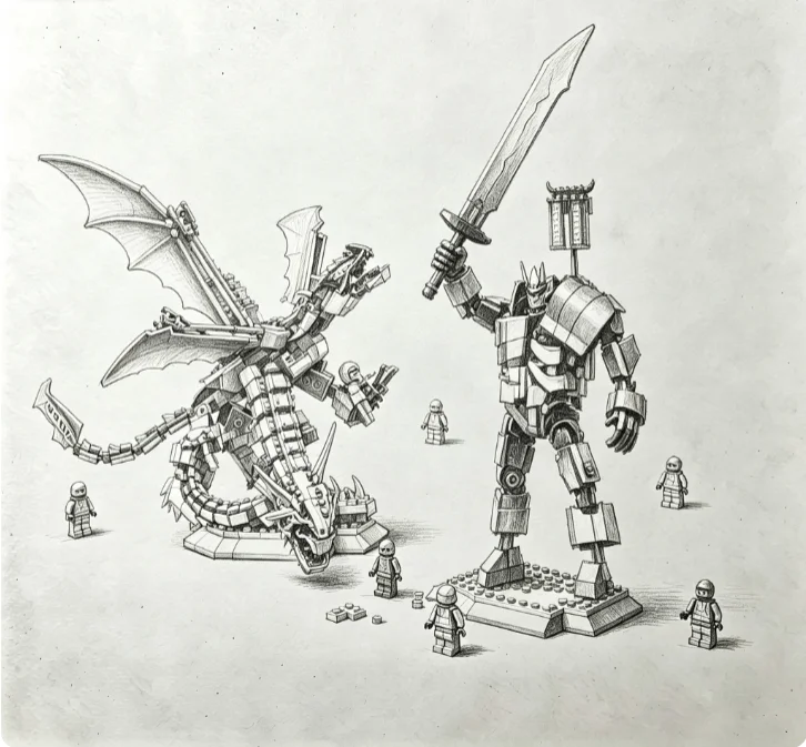 The Cheapest and Latest Model of The Battle World Toy in 2026, Suitable for Home Decoration and Adult Holiday Gifts