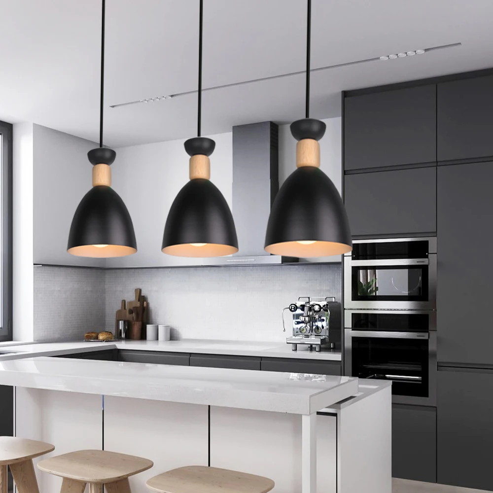 

Nordic Ceiling Chandelier E27 Led Modern Minimalist Pendant Lights 220V Hanging Lamp for kitchen Living Room Lighting Home Decor