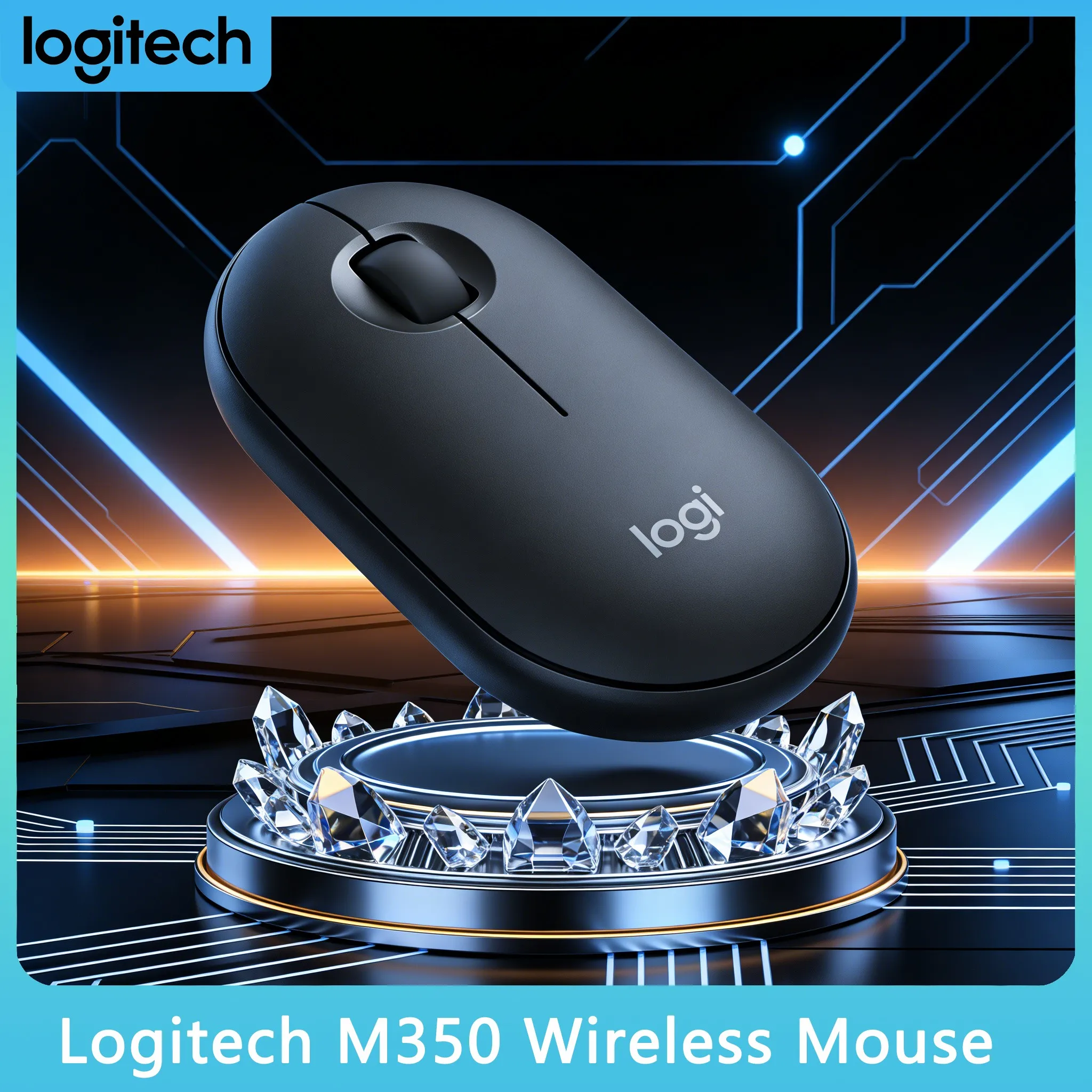 

Клавиатура Logitech M350 для офиса и учебы - бесшумная и точная