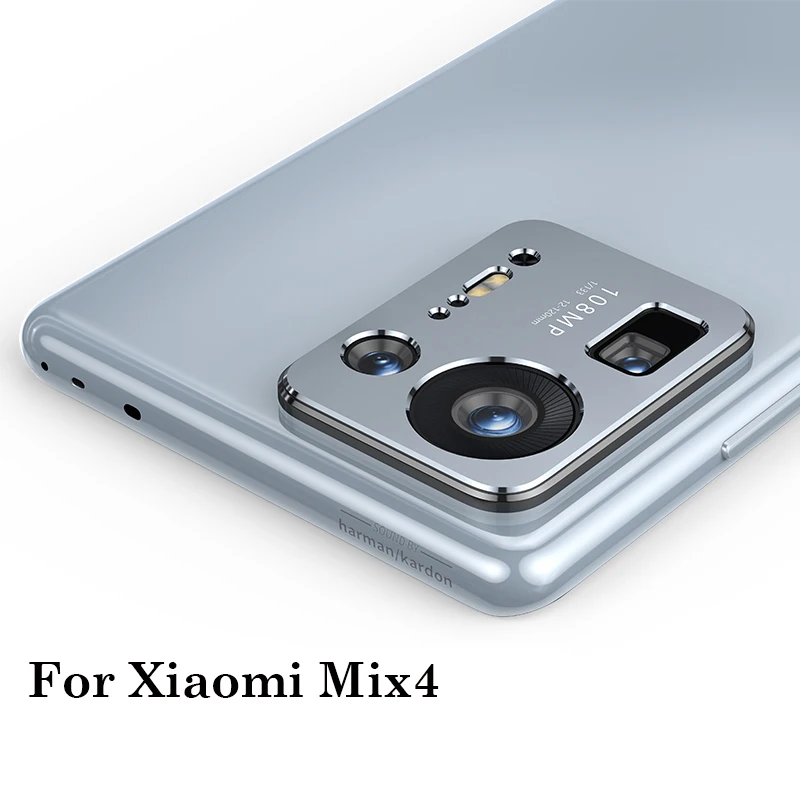 Screen Protector For Xiaomi Mi Mix 4 Mix4 Metal Aluminum Camera Lens Protector Film Camera Lens Cover Case For xiao mi mix 4