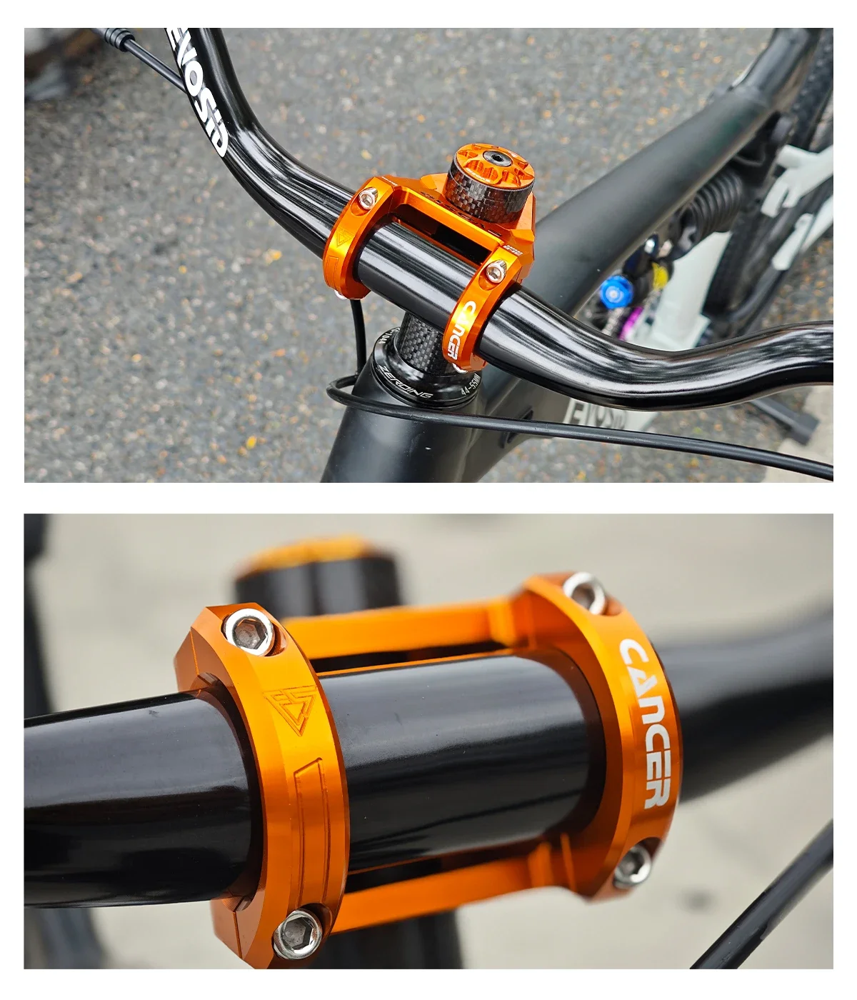 EVOSID MTB Fahrrad Vorbau 35mm Rennrad Kurzen Vorbau 31,8mm Mountainbike Brücke Tisch MTB Lenker Vorbau DH AM MTB Power Bike Teil – Detail 15