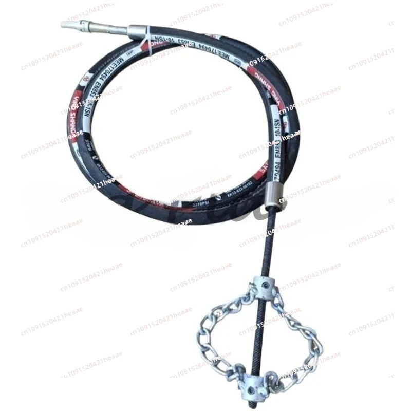 Suitable for New type of hotel electric drill chain dredger pipe spring chain drill bit dredger rotor hinge dredger