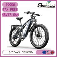 Electric Bike Shengmilo MX05 1000W 48V17.5AH Lithium Battery Adult Off Road E-bike