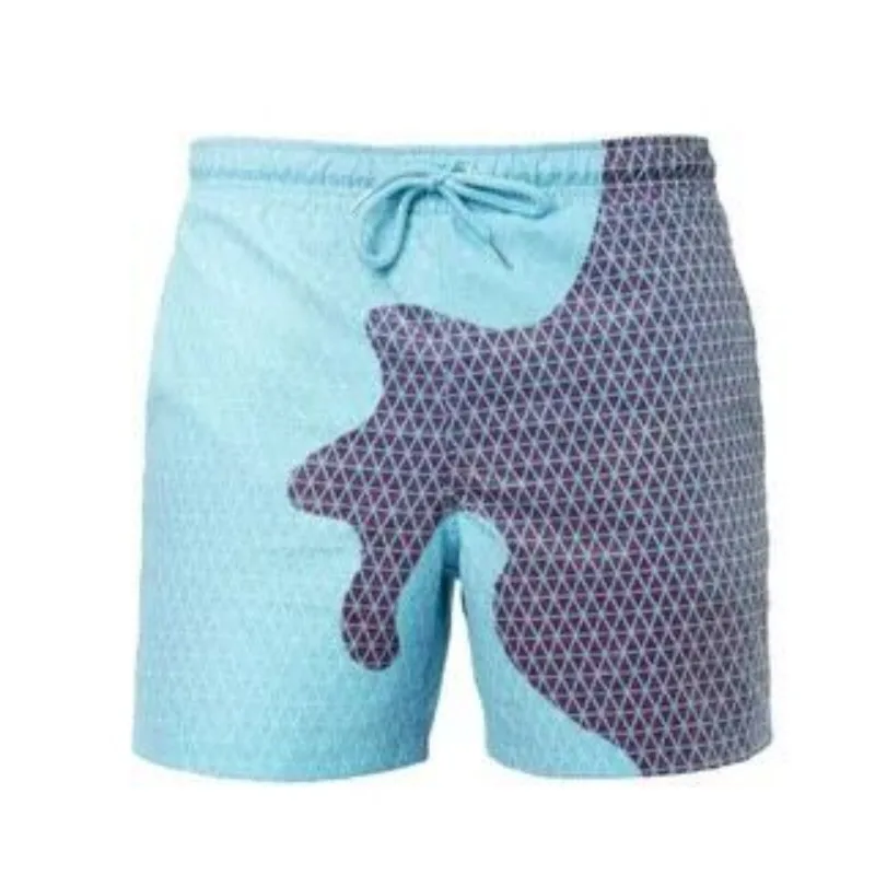 

Swimming Trunks Beach Pants Men's Temperature-changing Shorts