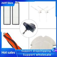 A69T For Xiaomi Mijia 1C 2C 1T MI Robot Vacuum-Mop STYTJ01ZHM Dreame F9 Roller Brush Hepa Filter Mop Vacuum Cleaner Parts
