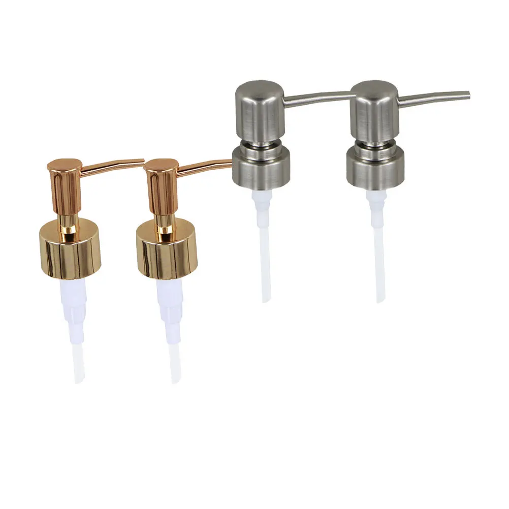 4 قطعة رؤوس مضخة الضغط المتينة الآمنة فوهة طويلة صابون اليد المنظفات استبدال المنزل المطبخ الحمام مساعد الصحافة رأس المضخة #2