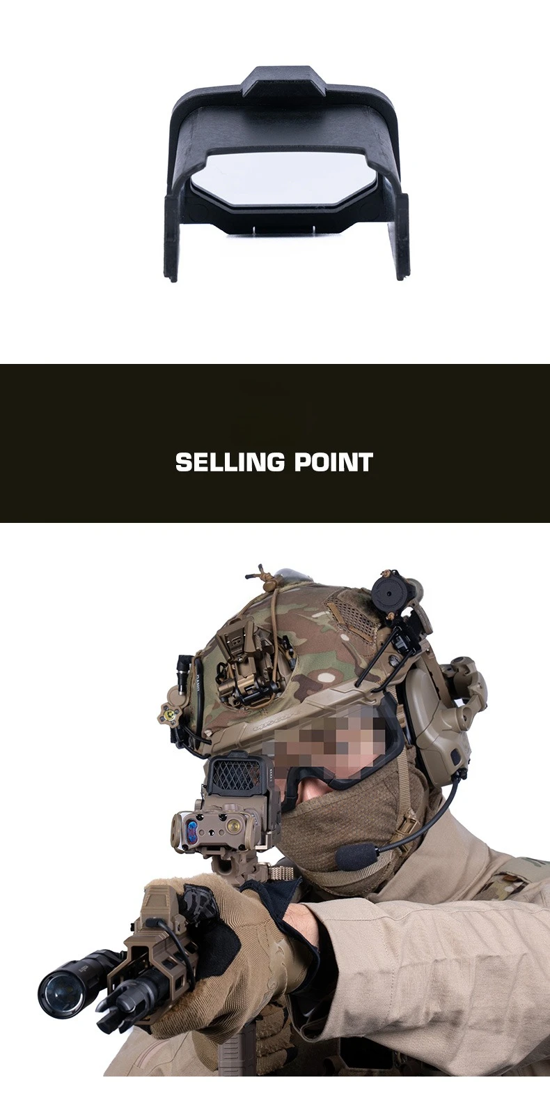 Optischer Schutzüberzug für EOTECH Serie 558 Style Red Dot Objektiv & Netzschutz für Airsoft Reflexvisier-Schutz – Detail 4