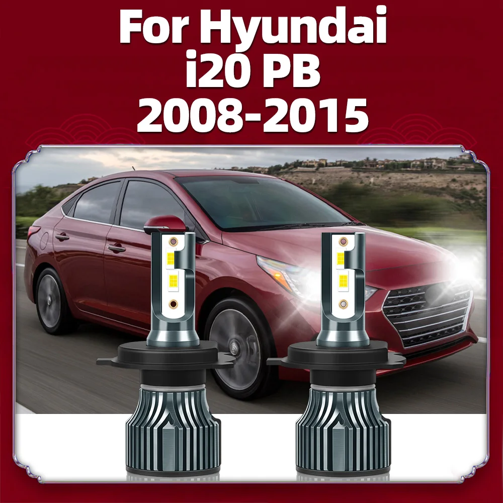 

20000LM LED H4 Hi/Lo Headlight Bulbs 3570 CSP Car Auto Headlamps 12V For Hyundai i20 PB 2008 2009 2010 2011 2012 2013 2014 2015