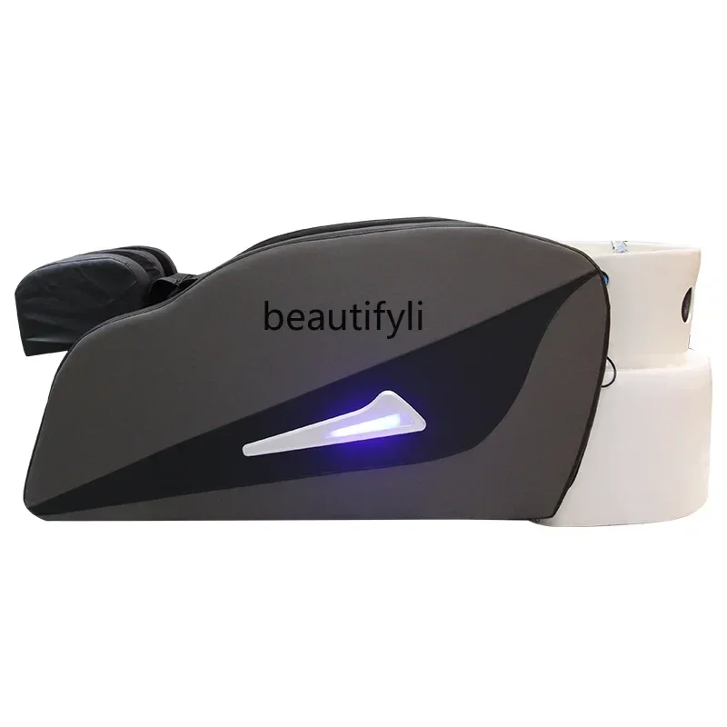 

V Full Electric High-End Massage Shampoo Bed Hair Saloon Dedicated Water Circulation Fumigation Ceramic Massage
