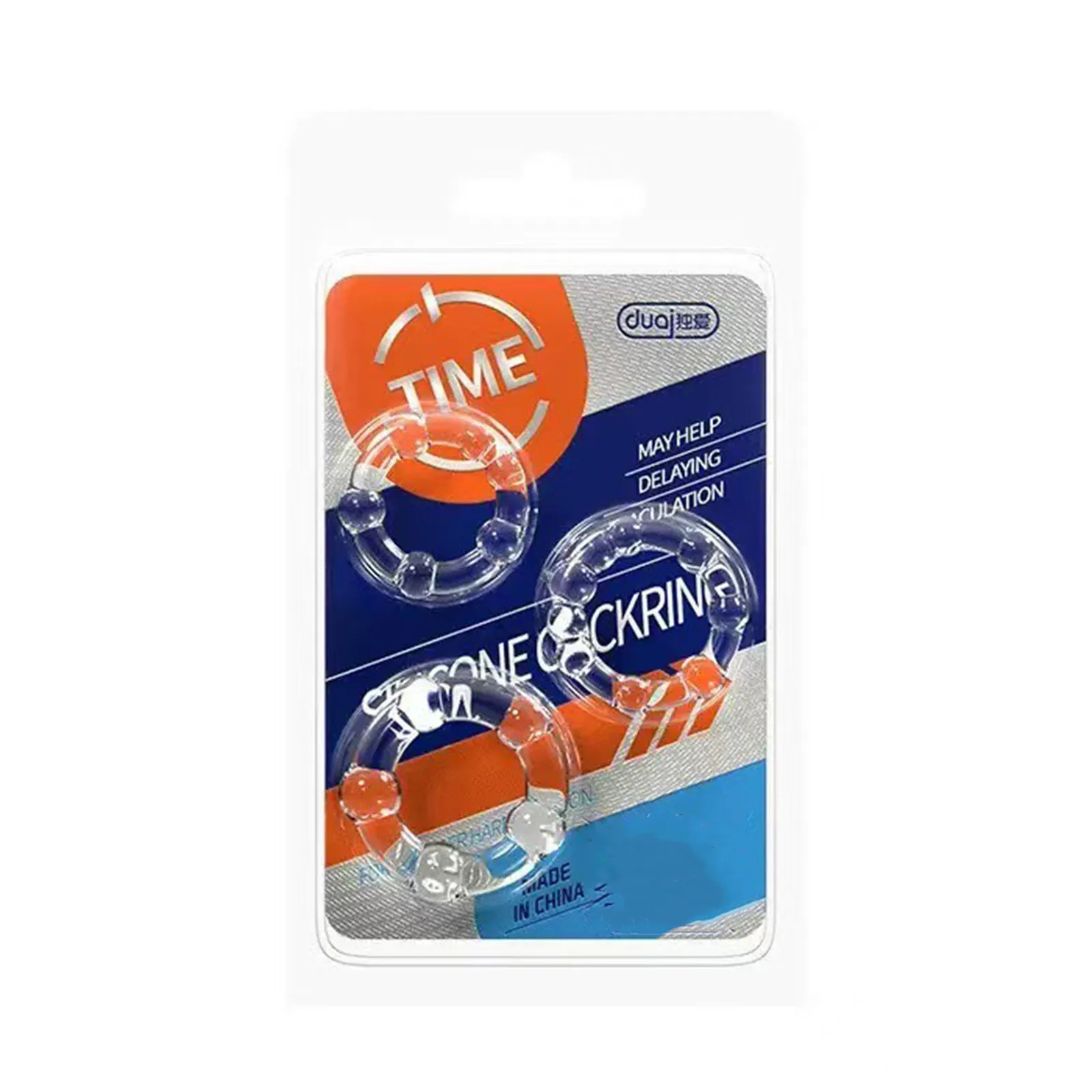3pcs/set Penis Ring Delay Ejaculation Silicone Reusable Semen Cock Rings on for Men Enlargement Sex Toys For Men Couple Rings