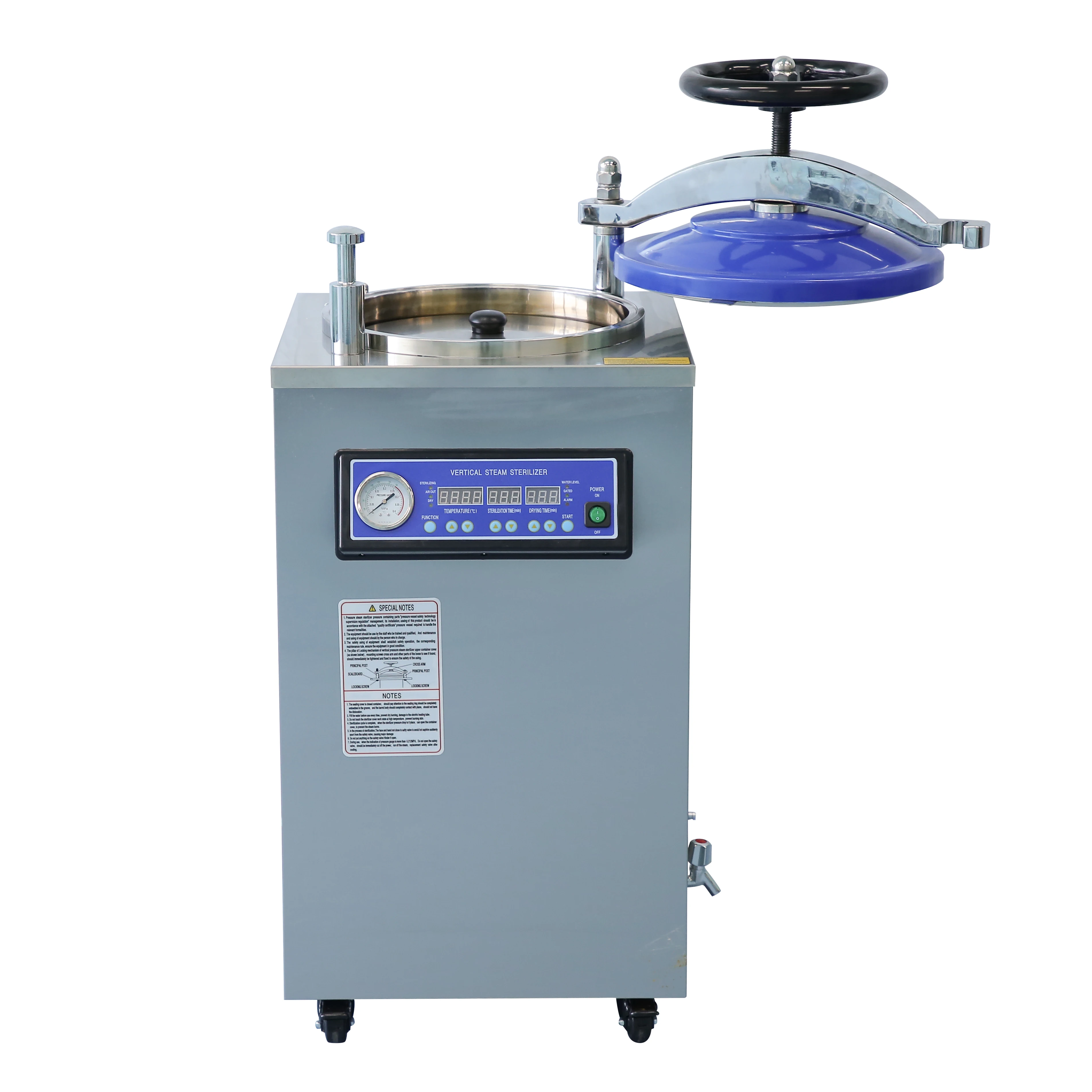 

Professional Stainless Steel Portable Pressure Steam Sterilizer 18 liter sterilizer medical sterilizing machine