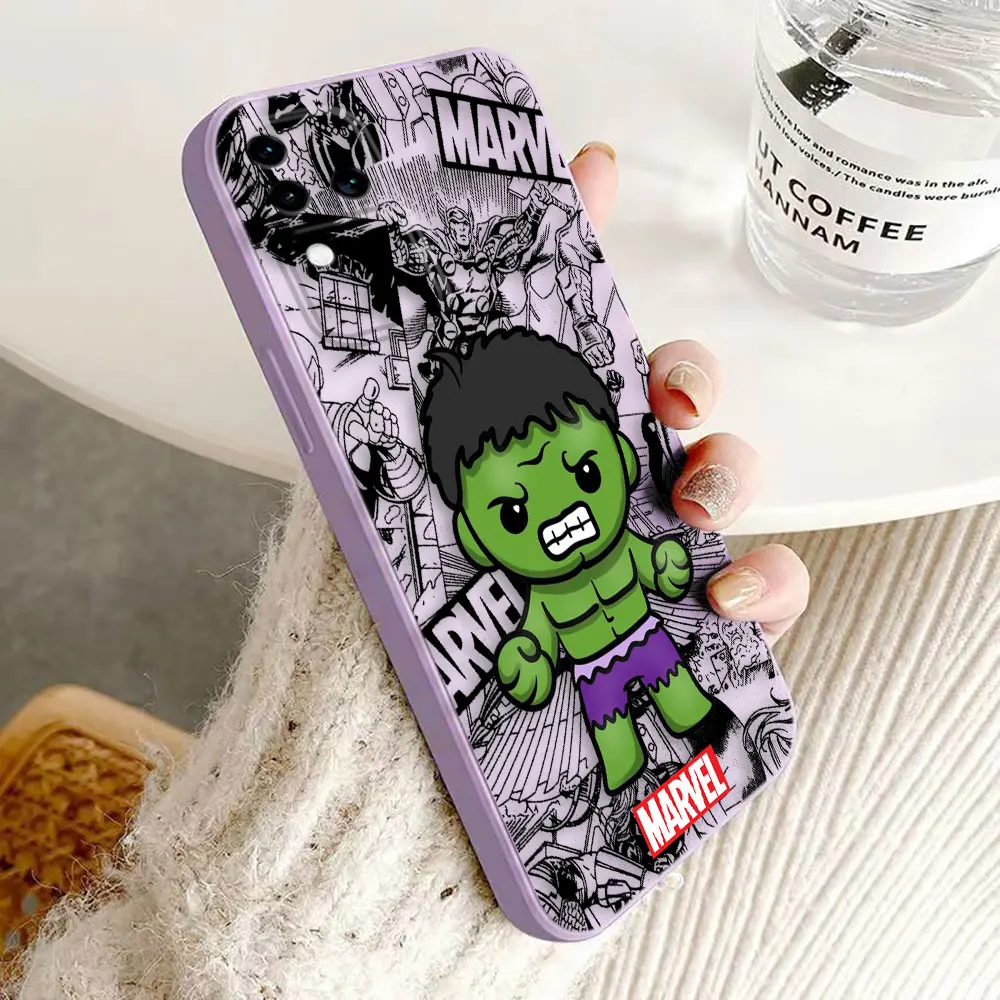 Cartoon Groot Venom Hulk Cover Phone Case For VIVO S1 S16 V15 V17 V20 V20ES V21 V23E V25 V27 V27E V29 V29E V30 V30E PRO PV23 5G