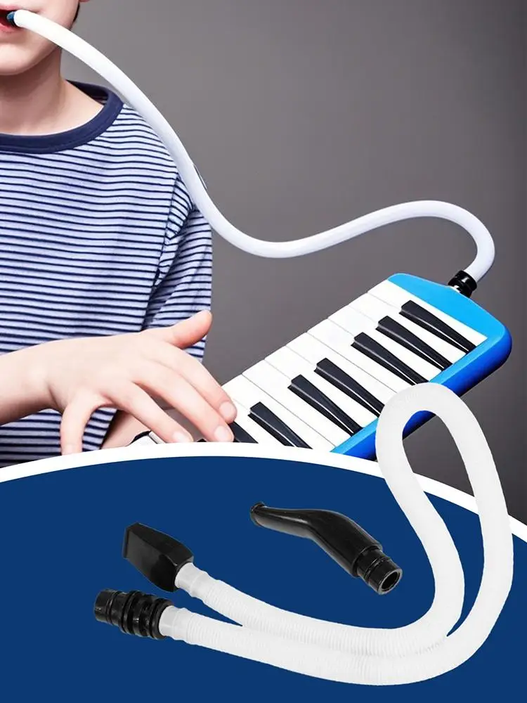 32/37 مفاتيح ميلوديكا أنبوب مرن المحمولة أنبوب النفخ الفم الجهاز بيانكا المعبرة خفيفة الوزن عناصر الموسيقى المحمولة