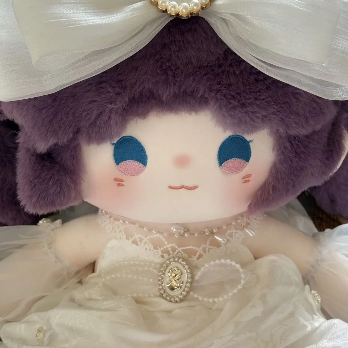 

40 см Love and Deepspace, милая Рафейэль, аниме, девушка, сидячая поза, плюшевая кукла, платье для тела, хлопковая плюшевая подушка, игрушки, подарок