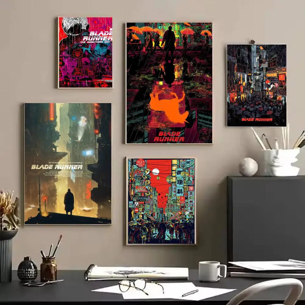 Movie B-Blade Runner 2049 Poster Modern Aesthetic Wall Art | Stylish Bedroom Home Decor & Unique Gift Ideas