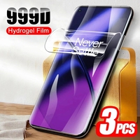 3Pcs HD Hydrogel Film For OnePlus 8 6 6T 7 7T Pro 8T 9 Nord 2 9R 10 11 Screen Protector