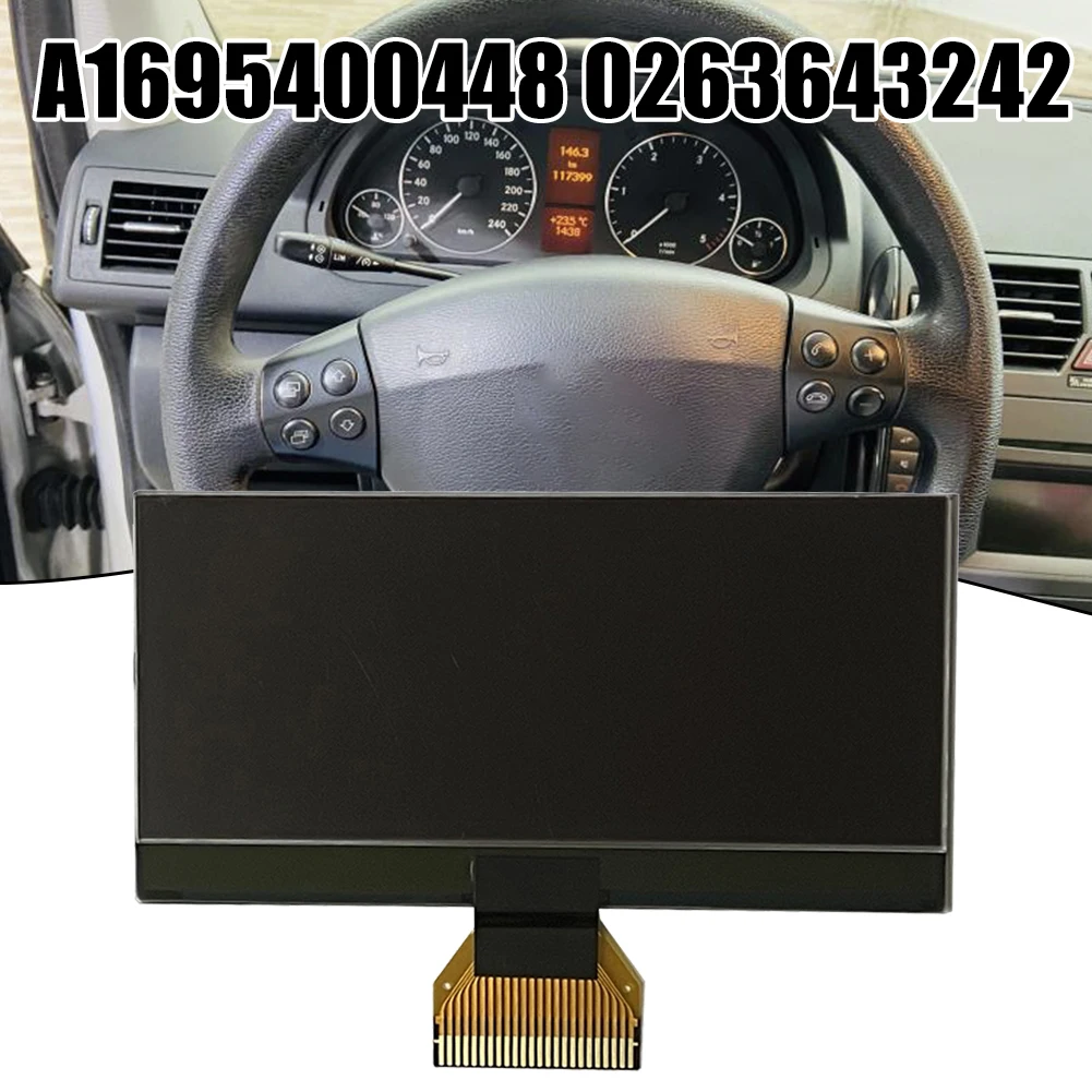 Car Dashboard Middle LCD Display Suitable For 8V Instrument Panel With Resistor For Mercedes-Benz A-Class W169 For B-Class W245