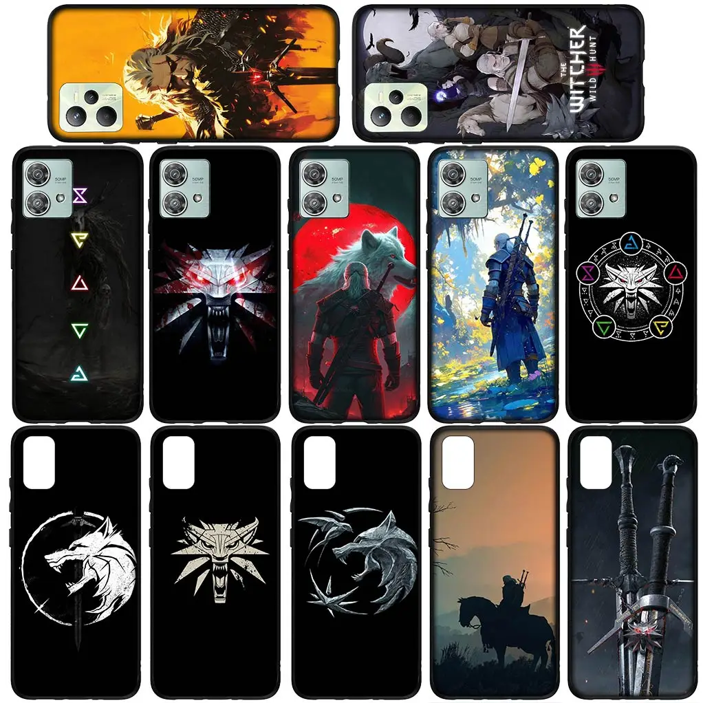 New High-End W-Witchers Game Cover Phone Case for Xiaomi Redmi Note 13 13C A3 A3X Mi POCO F6 F5 X6 Pro + 5G 4G Flexible Coque