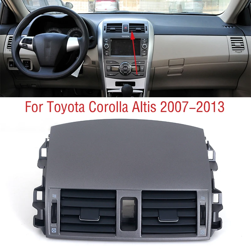 

For Toyota Corolla Altis E15 2007-2013 Car Front Dashboard Center A/C Air Conditioner Outlet Air Conditioning Vents
