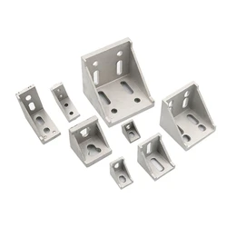 2020 2028 2040 3030 3060 4040 4080 6060 8080 Aluminum Corner Bracket Angel Fitting for 20/30/40/45/60 Aluminum Profile Connector