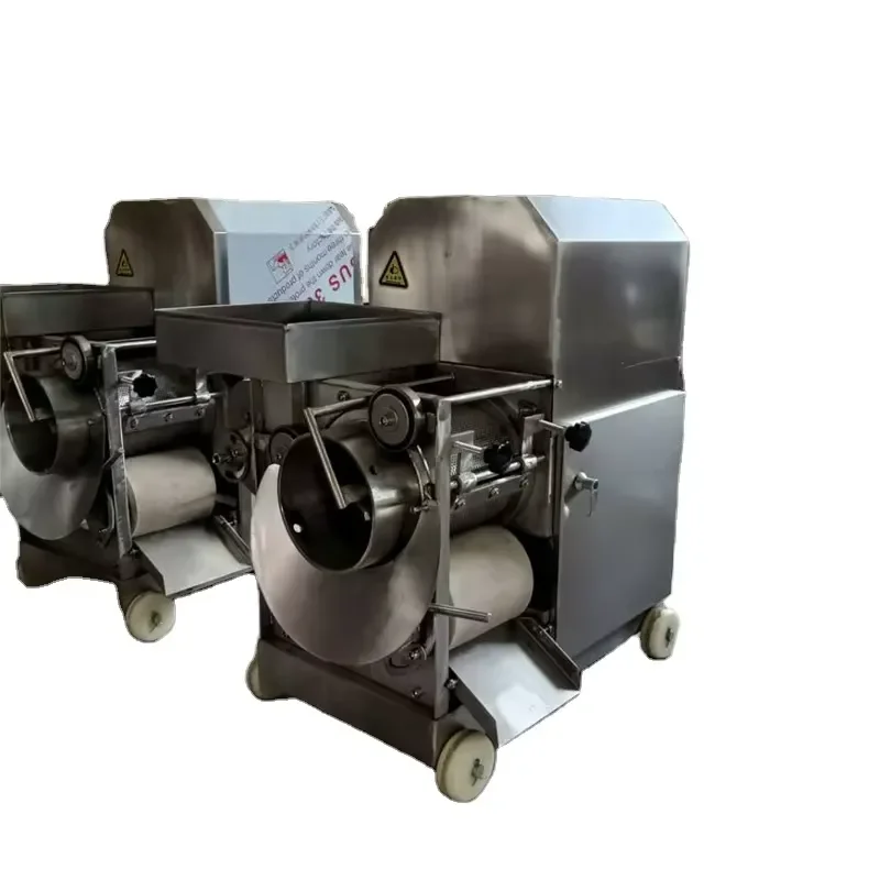 Automatic Fish Processing Machines Efficient Flesh Separator Separating Machine with Gear Pump Minced Fillet Meat Picker
