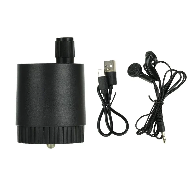 2PCSHigh Sensitivity Pipe Leak Detector, Type-C Powered Sound Amplifier for Floor Heating Water Leak Detection