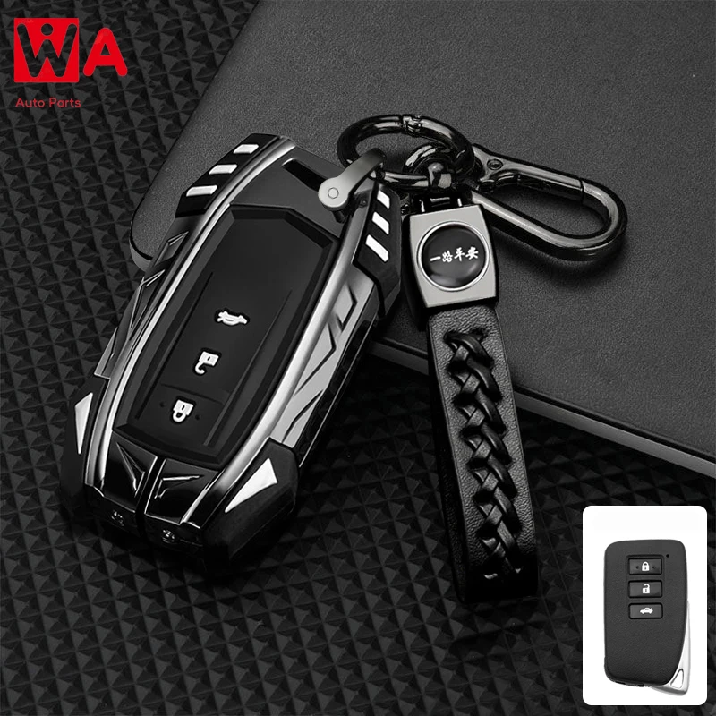 

Zinc Alloy Car Key Case Cover Fob For Lexus NX GS RX IS ES GX LX UX RC US 200 250 350 LS 450H 300H US260h UX250h Accessory