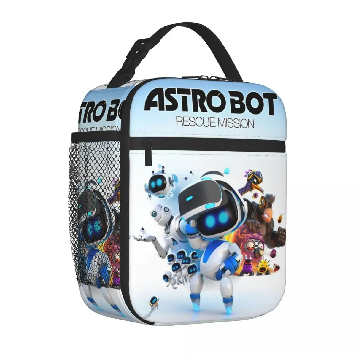 Lunch Boxes ASTRO-BOT Game Fans Merch Lunch Container Fashion Cooler Thermal Lunch Box For School