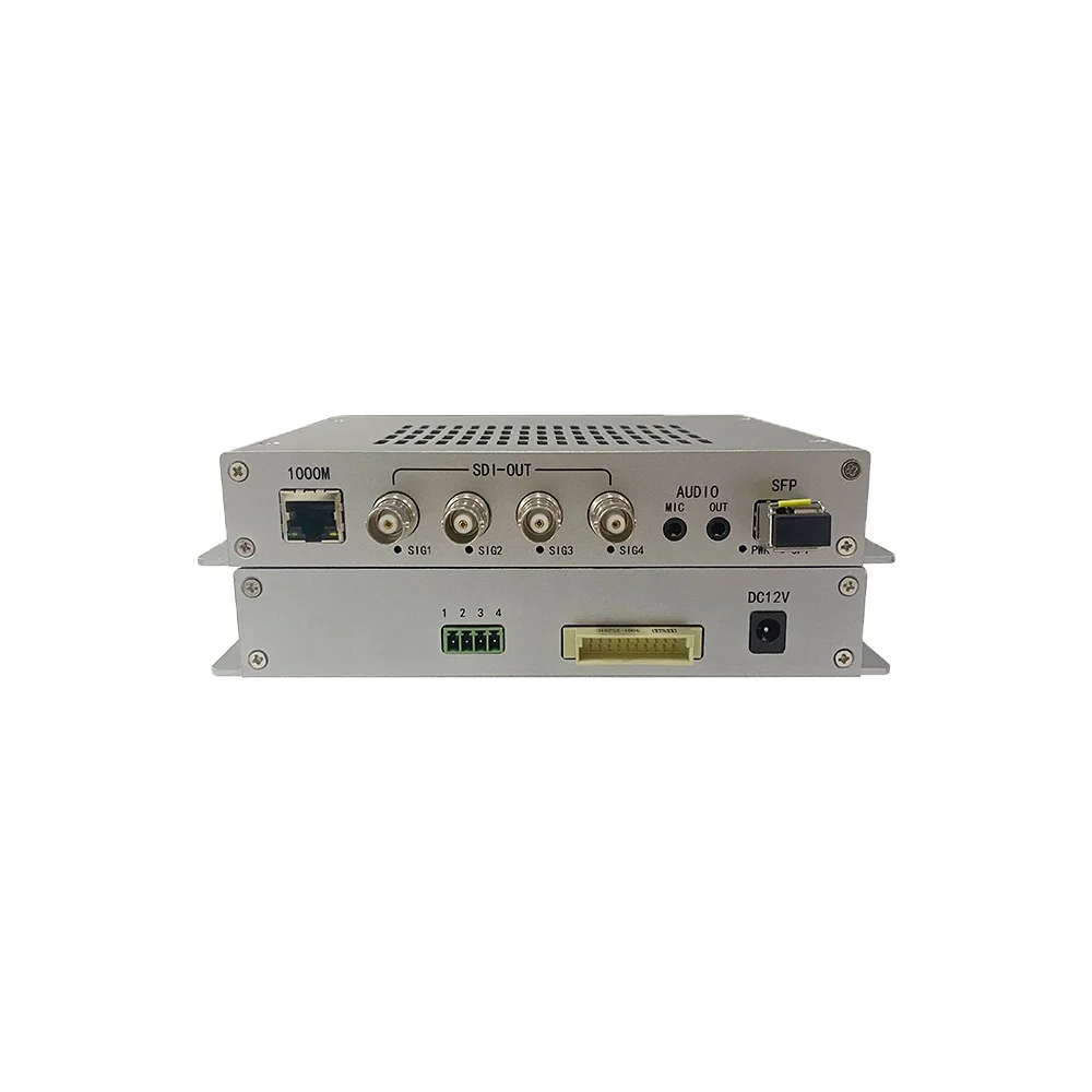3G SDI Fiber Extender 20km Long-distance Transmission 1080P60Hz Sdi Fiber Converters
