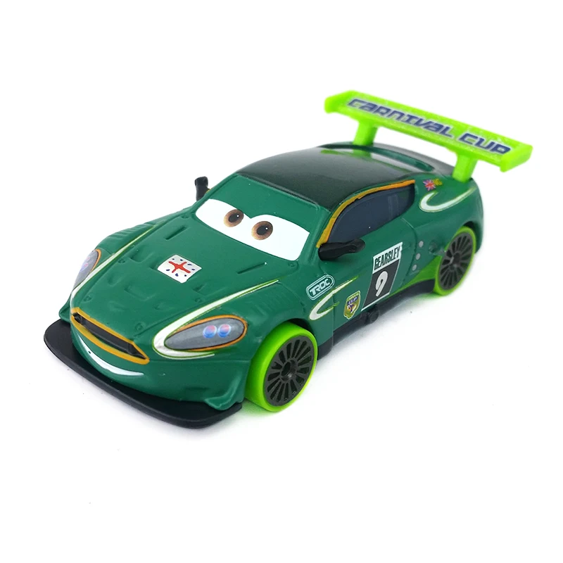 1:55 Disney Pixar Cars Lightning McQueen Sarge fan passerby Agent Metal Diecast Vehicle Model Kid Toys Christmas Gift