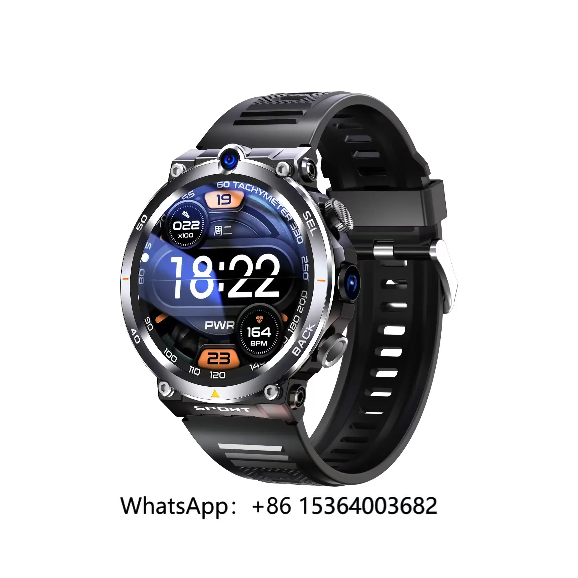 

2025 Reloj Intelligent 4G WIFI Android Smart Watches H1O Montres Intelligent Video Camera Call