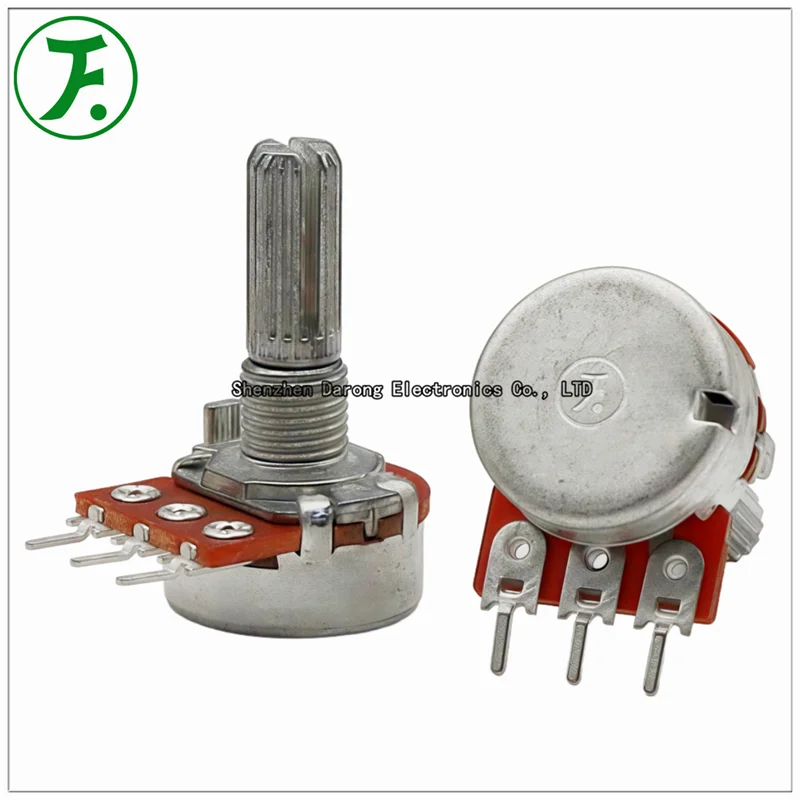 Taiwan-made Pu Yao RK16 type single-channel B103 single-channel high-end audio power amplifier volume potentiometer with handle