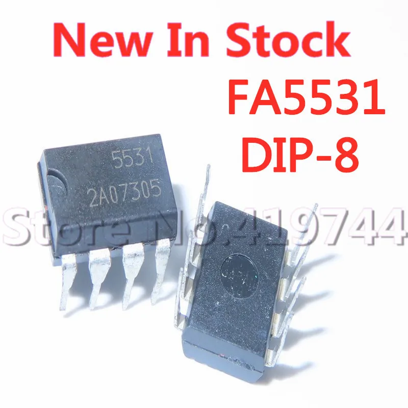 2PCS/LOT 100% Quality FA5531P-A2 FA5531 FE5531 5531 DIP-8 In Stock New Original